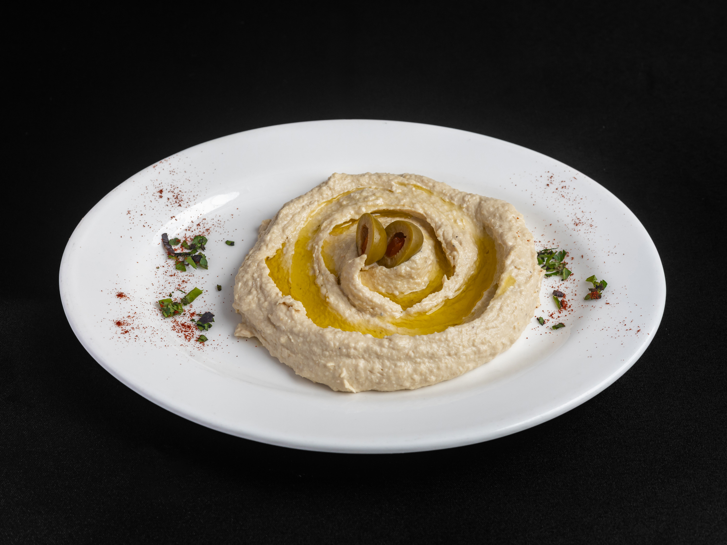 Whipped hummus